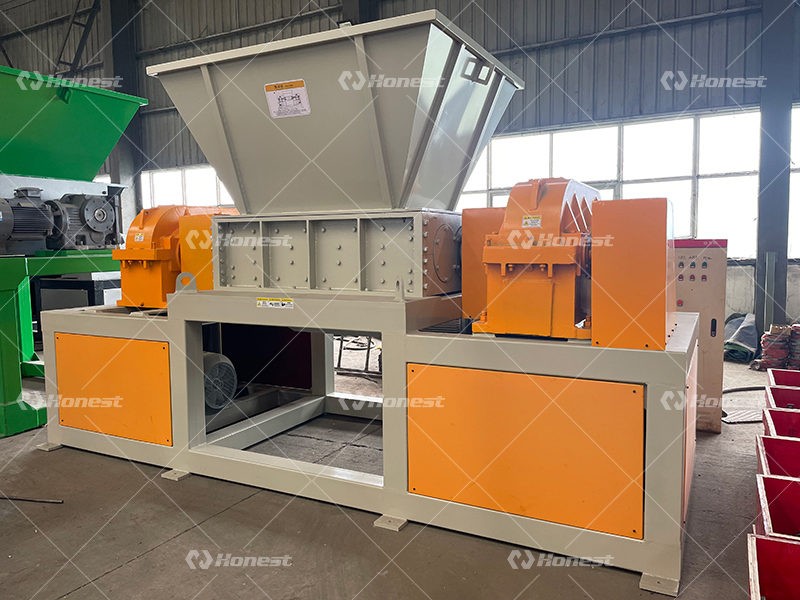 Double Shaft Industrial Shredder