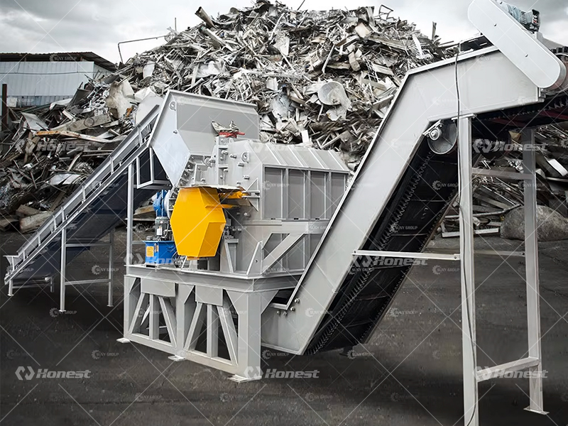 Aluminium Scrap Crusher