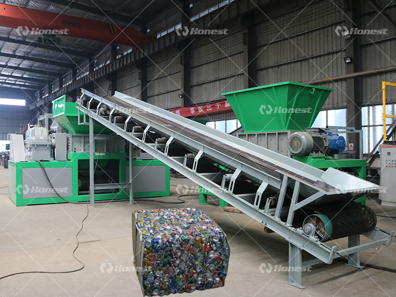 Aluminum Can Shredder