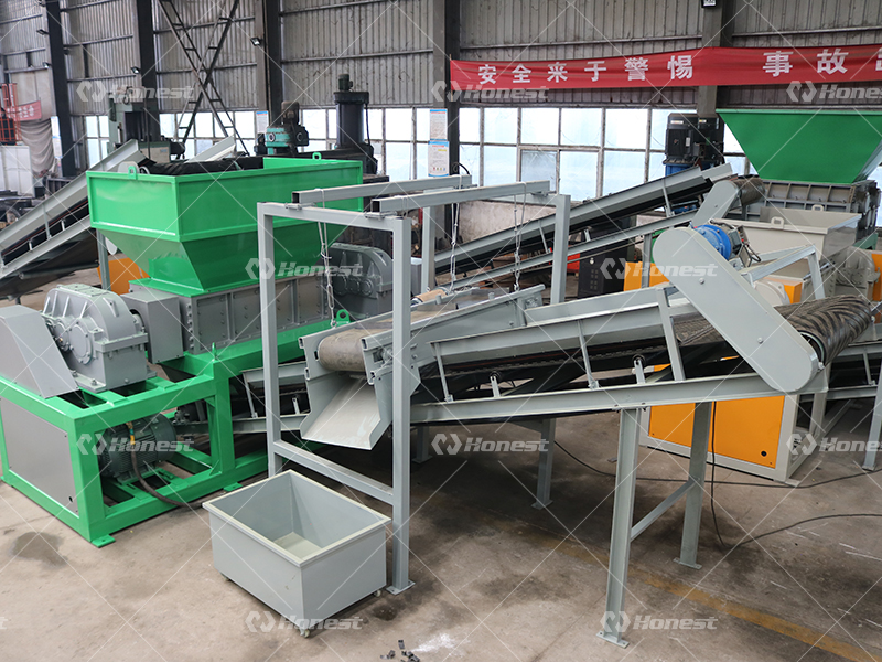 Iron Steel/Aluminum Castings Scrap Shredder