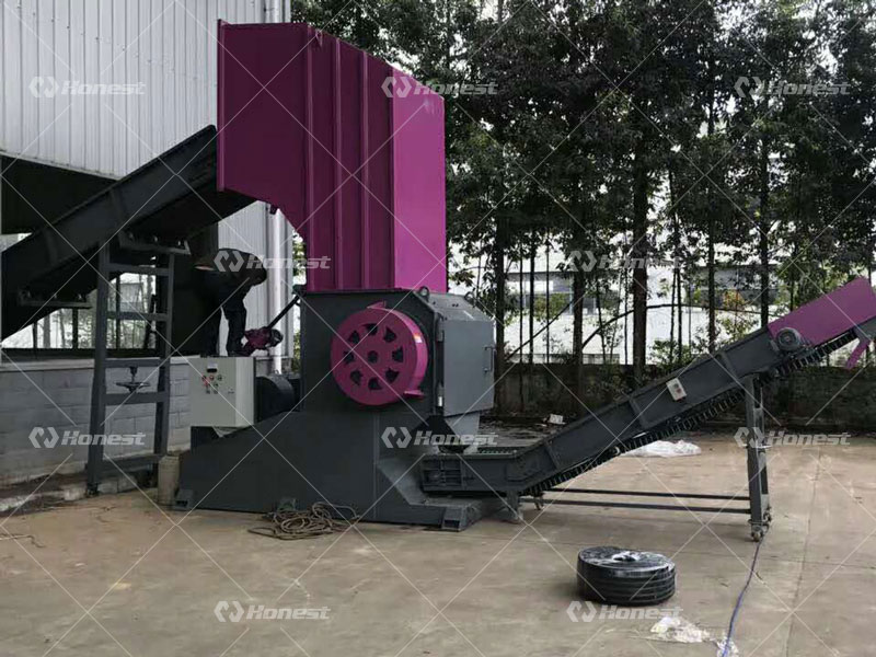 Glass Bottle Crusher Machine