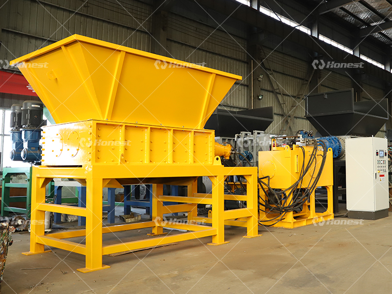 Plastic Hydraulic Shredder