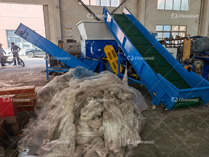 Plastic Scrap Shredder