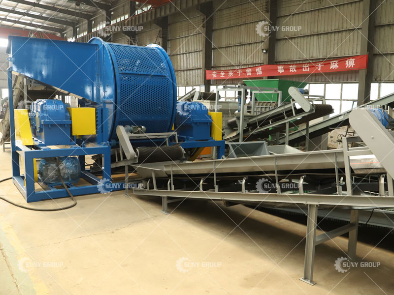 Tire Shredding System