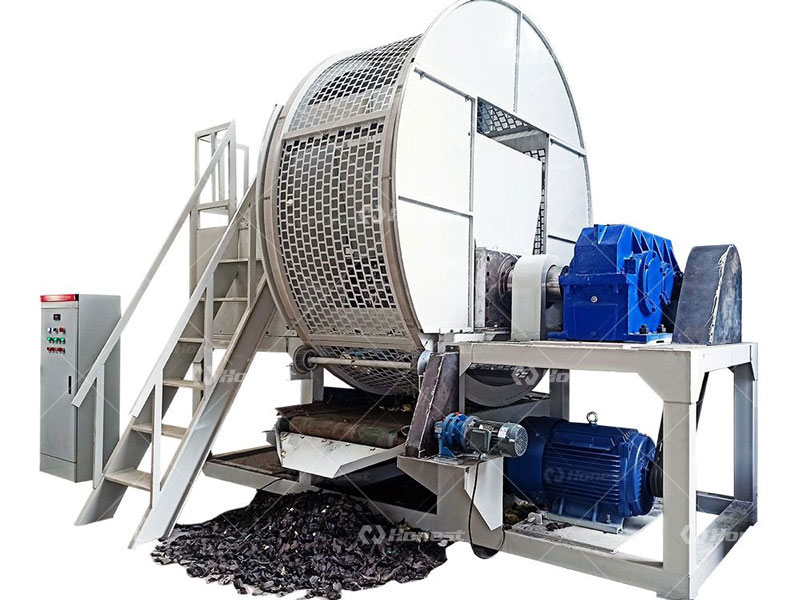Industrial Rubber Shredder Machine