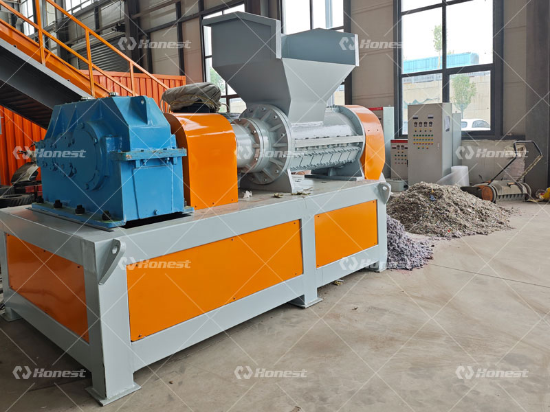 Textile Spiral Shredder