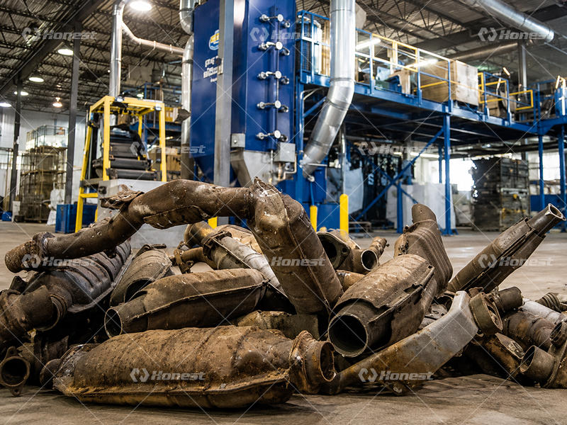 Automotive Catalytic Converter Recycling System