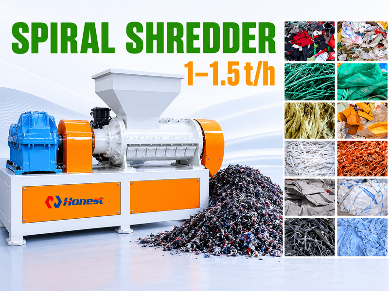 Shredders for Waste Textile