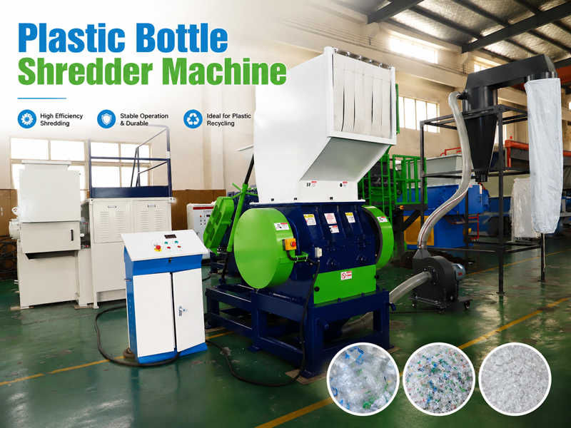 Plastic Bottle Shredder Machine
