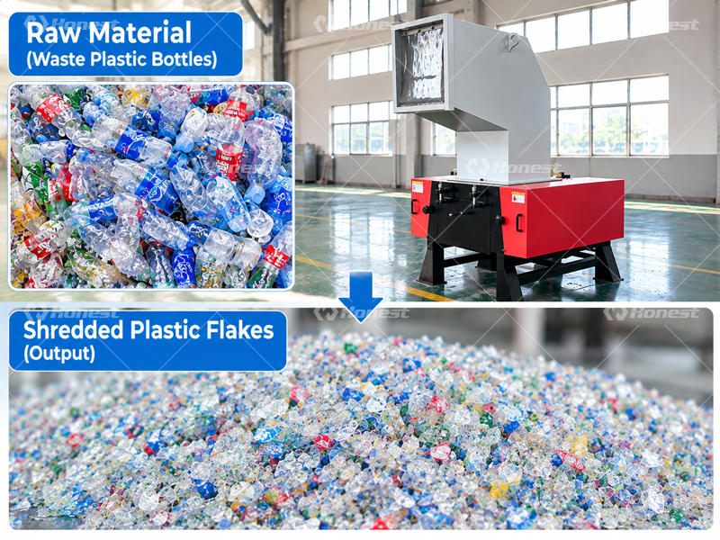 Plastic Bottle Crusher Machine